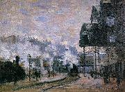Saint-Lazare Station, the Western Region Goods Sheds, Claude Monet